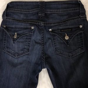 HUDSON designer jeans signature midrise boot